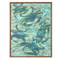 Framed Blue Crab Wall Art