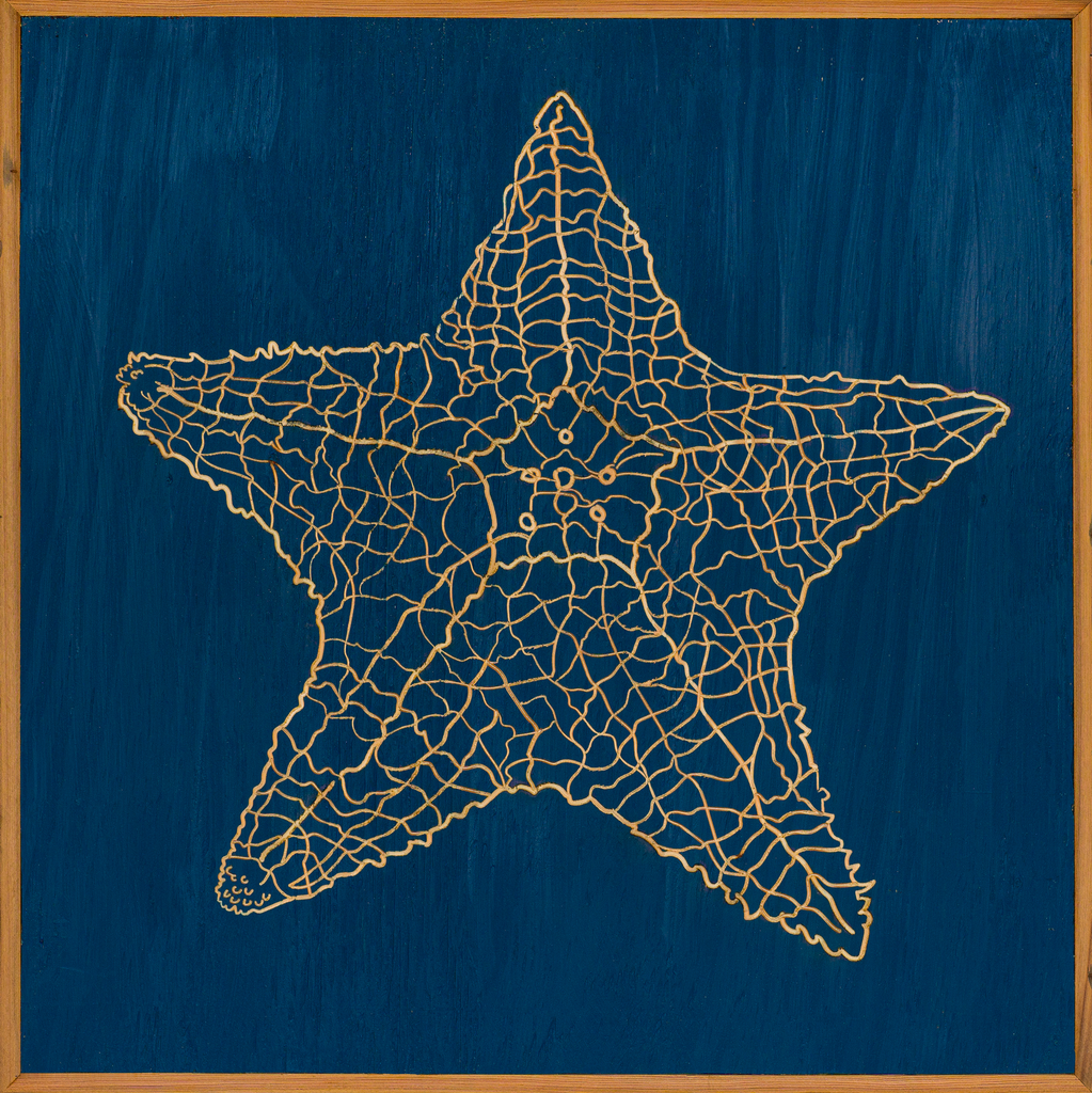 Carved Starfish No. 4 Wall Art