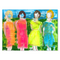 A group of 4 ladies in Sunday style clothing