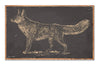 Carved Fox Framed Wall Art - Haven America