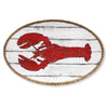 Dockside Lobster Wood and Rope Plaque - Haven America