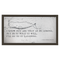 Classic Moby Quote Whale Wall Art Print