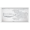 Classic Moby Quote Whale Wall Art Print