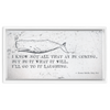 Classic Moby Quote Whale Wall Art Print
