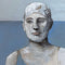 Detail of Grayton Swimmer art painting