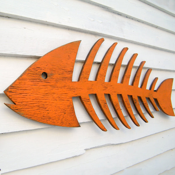 Fish Decor  Fish Skeleton Wall Decor - Haven America