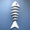 Wooden Rope Bone Fish