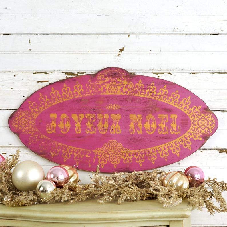 Joyeux Noel Sign - Haven America