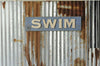 SWIM Train Depot Sign