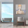 Marathon Swimmer Painting