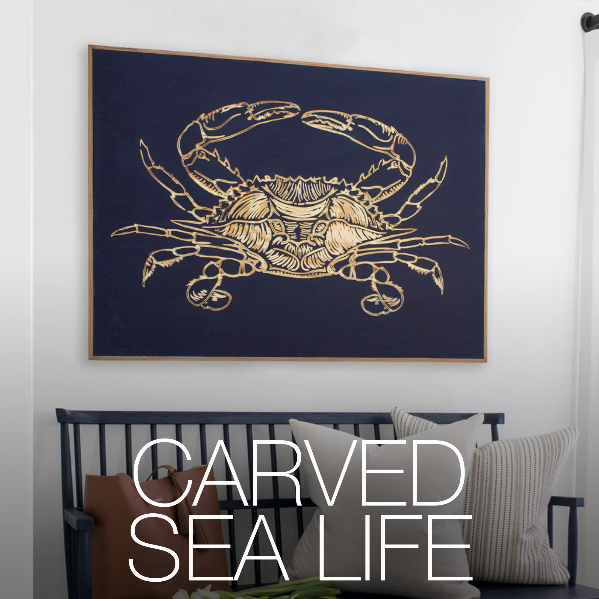 Carved Wood Wall Art Pottery Barn