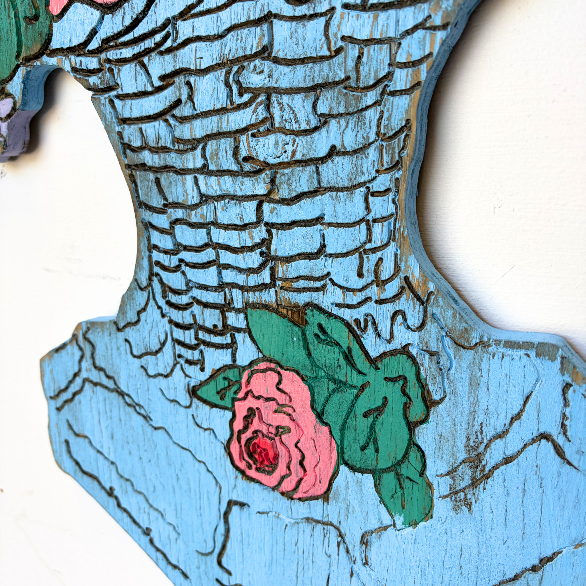 Rose Bouquet Flower Basket - Haven America