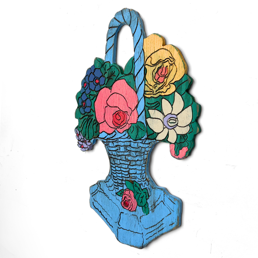 Rose Bouquet Flower Basket - Haven America