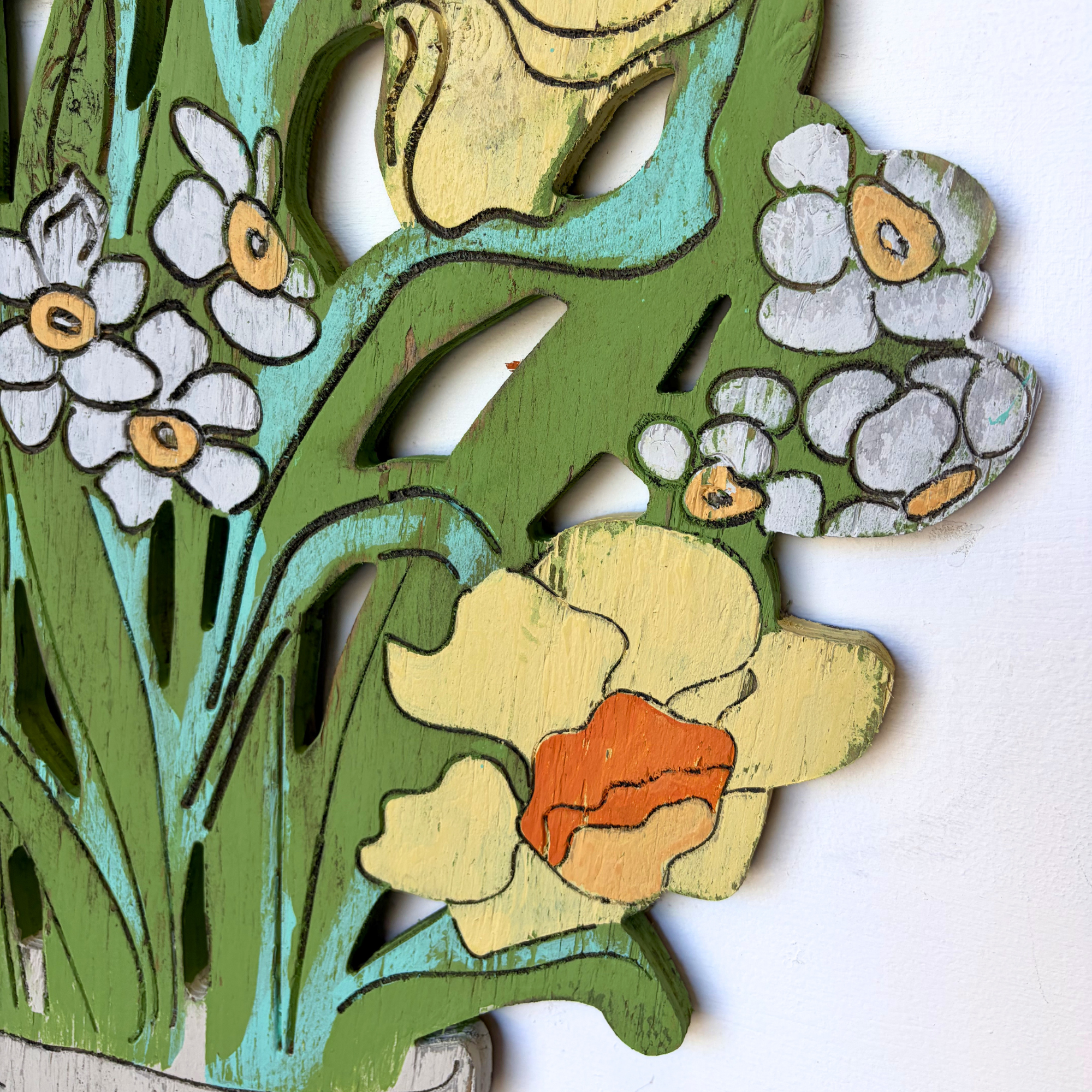 Daffodil Bouquet Wall Art - Haven America