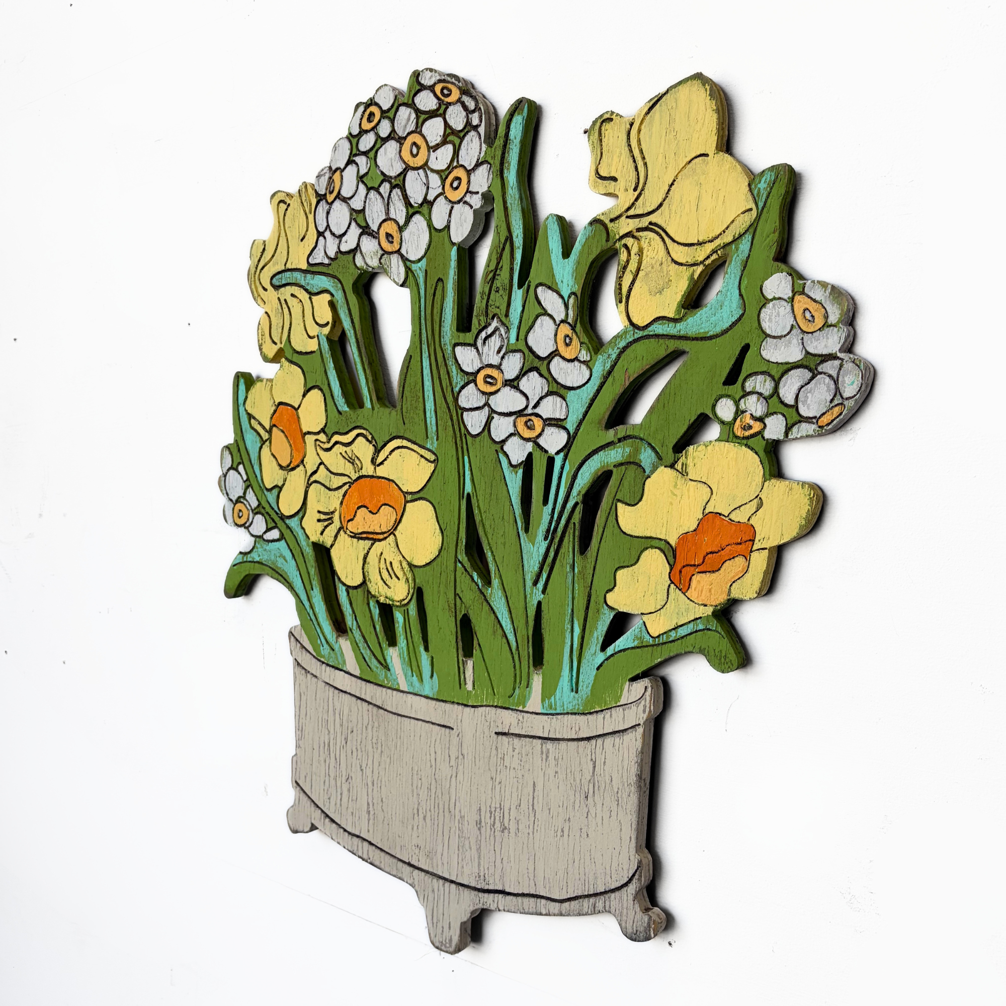 Daffodil Bouquet Wall Art - Haven America
