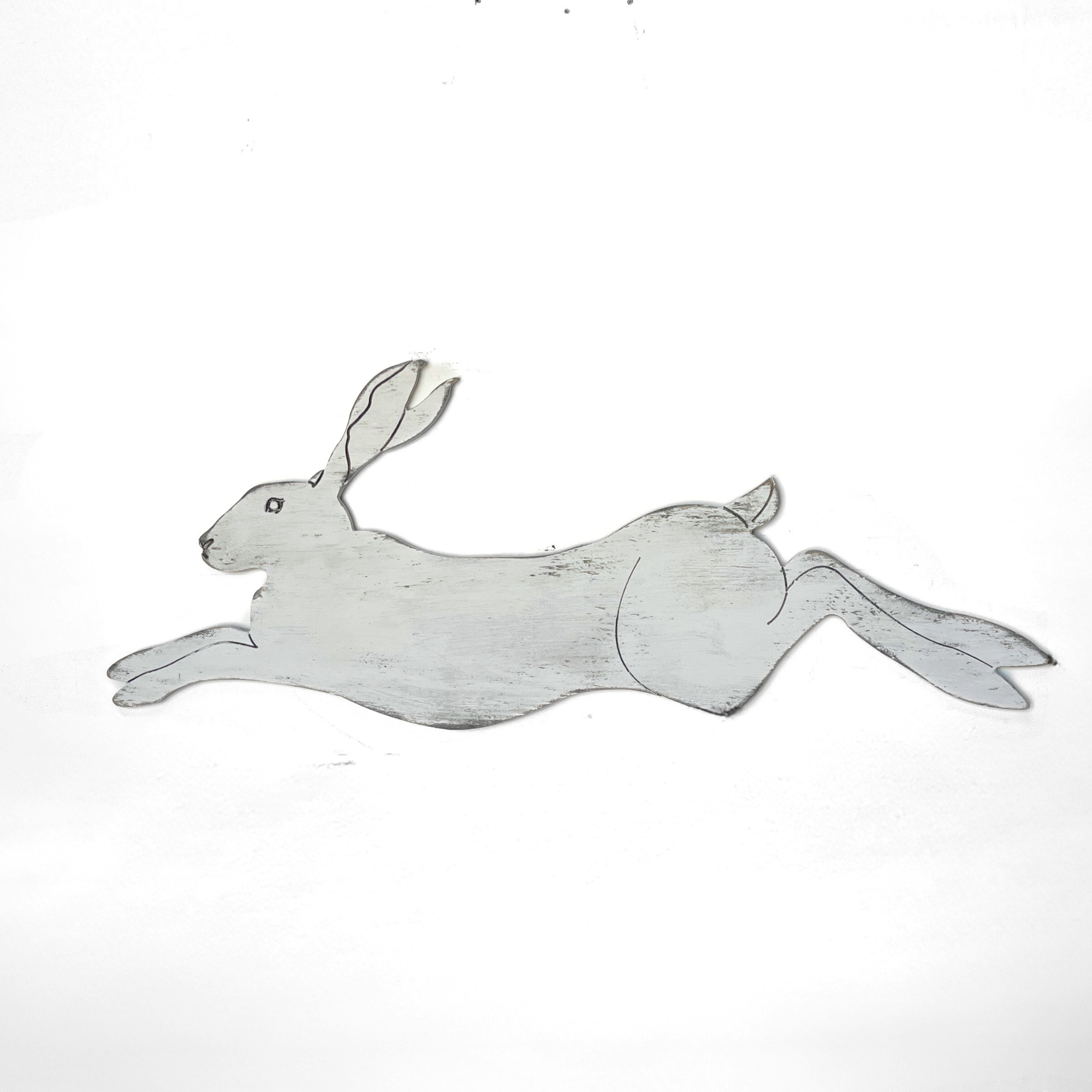Rabbit Leaping Wall Art