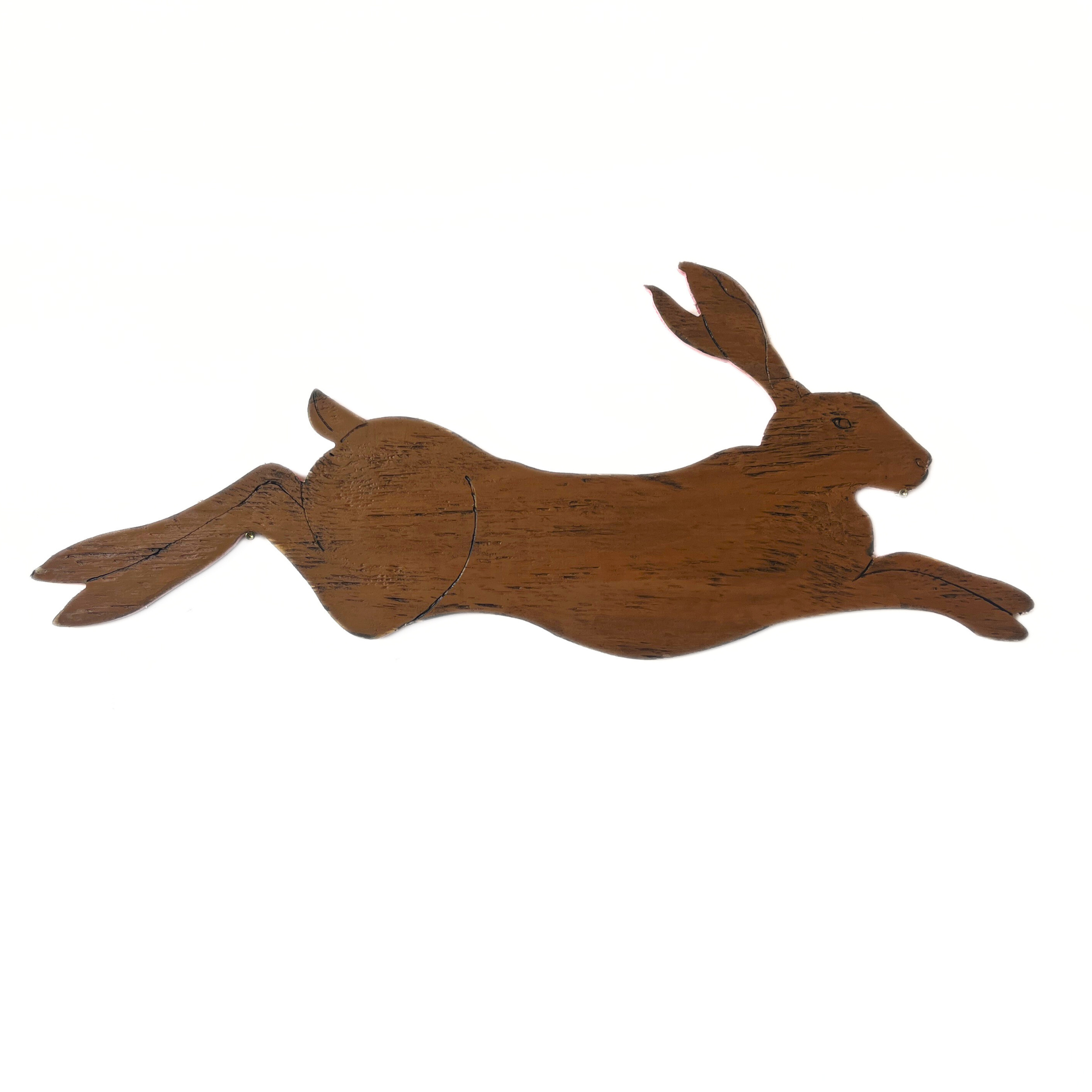 Rabbit Leaping Wall Art