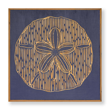 Carved Sand Dollar Wall Art