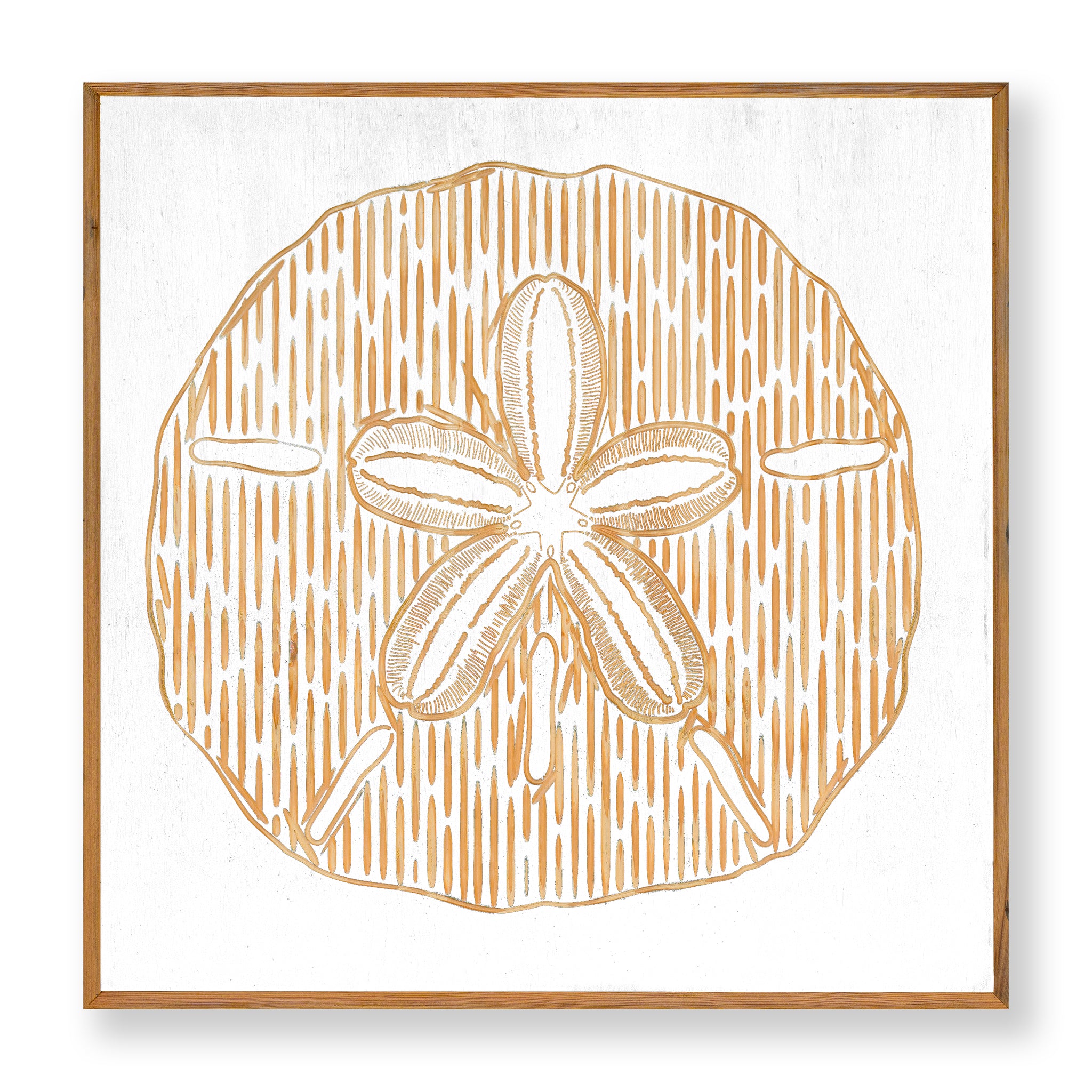 Carved Sand Dollar Wall Art - Haven America
