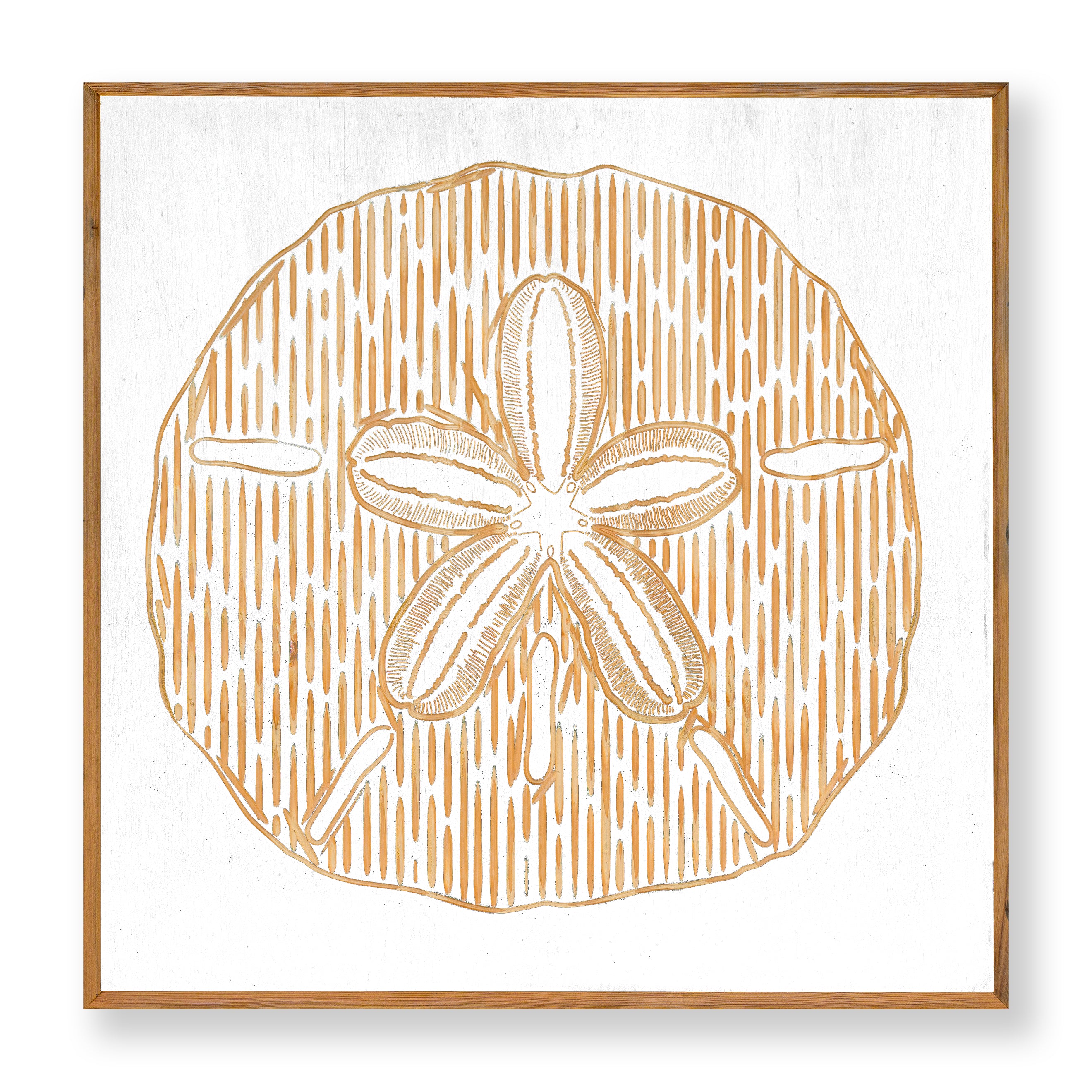 Carved Sand Dollar Wall Art - Haven America