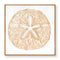Carved Sand Dollar Wall Art