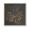 Carved Octopus Framed Wall Art