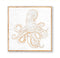 Carved Octopus Framed Wall Art