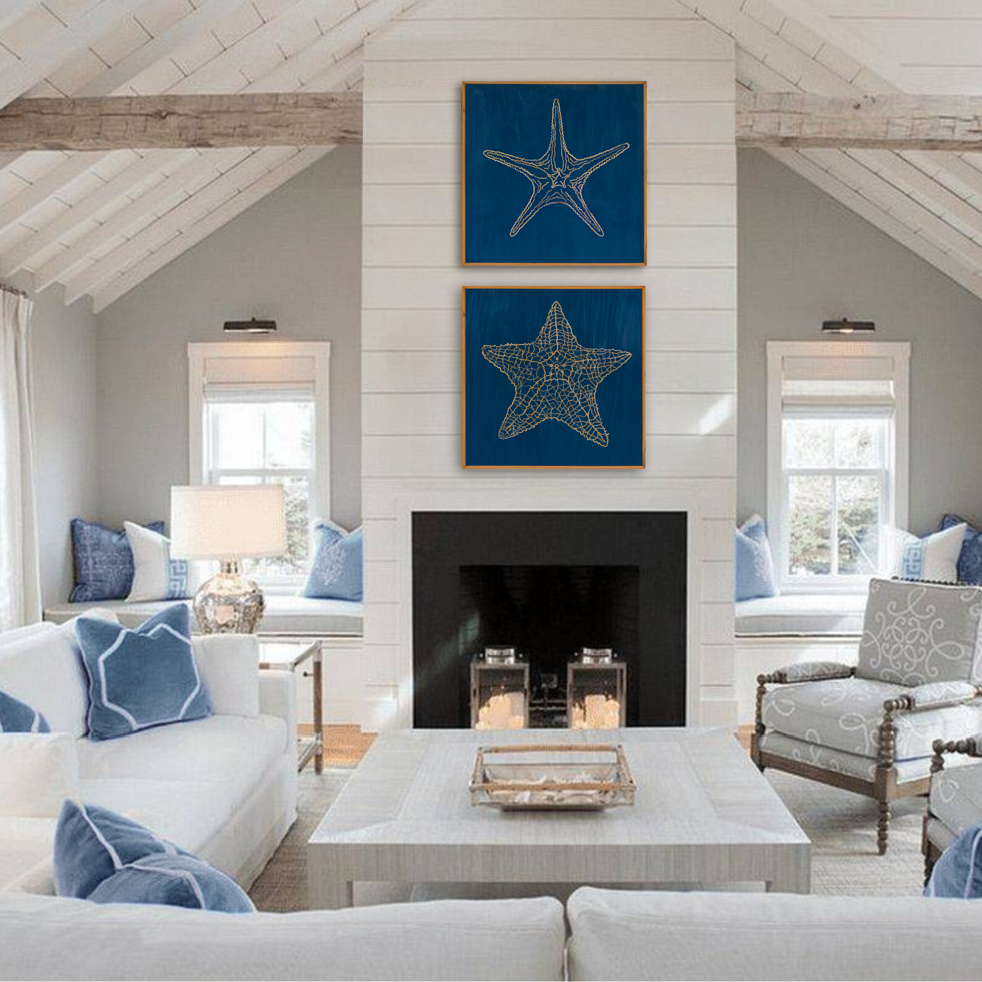 Carved Starfish No. 3 Wall Art - Haven America