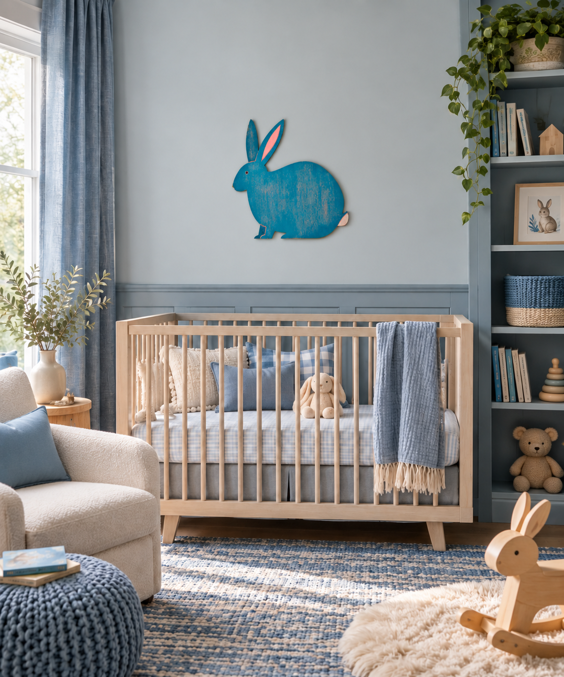Woodland Rabbit Wall Art