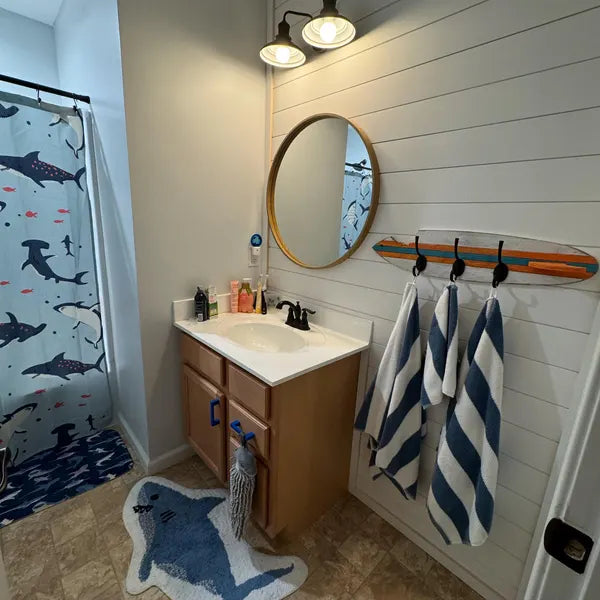 Shark Bite Surfboard Towel Hook