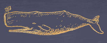 Carved Whale Wall Art