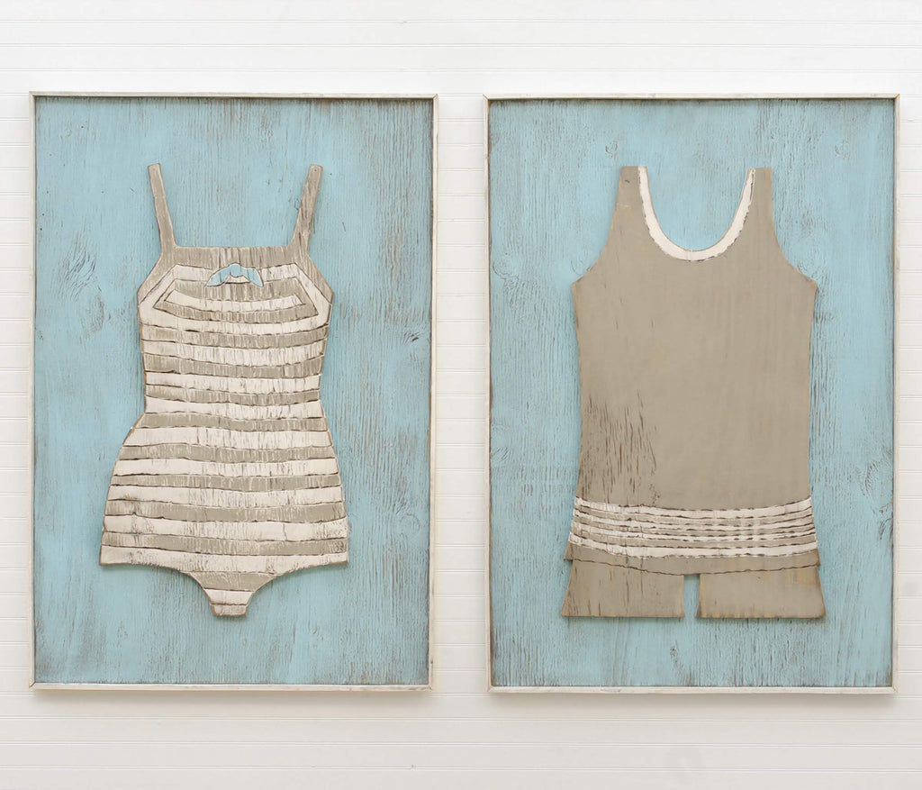 Beach Girl and Nautical Man Swimsuit Set - Haven America