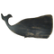 Black Whale Wooden Whale Wall Art - Haven America