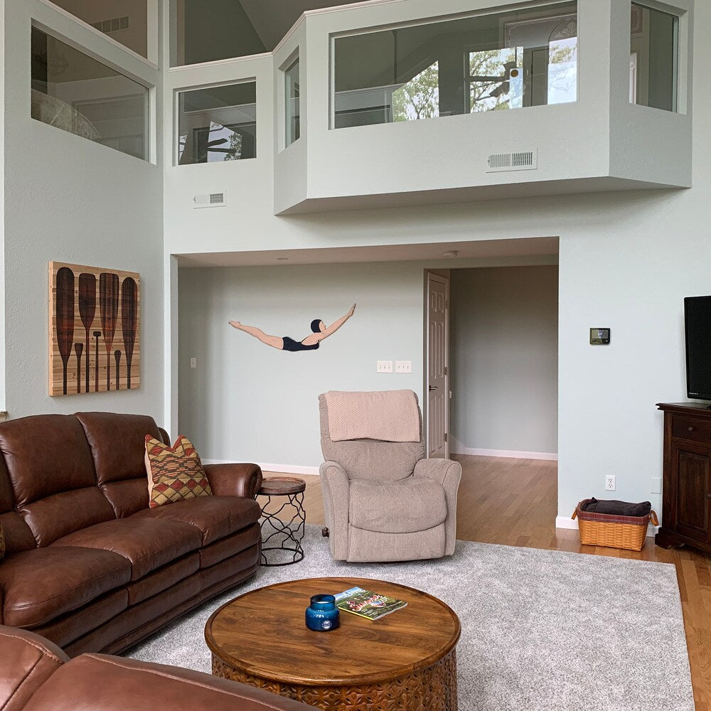 Retro Diver Girl Wall Decor - Haven America