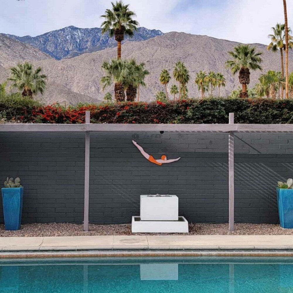 Retro Diver Girl Wall Decor - Haven America