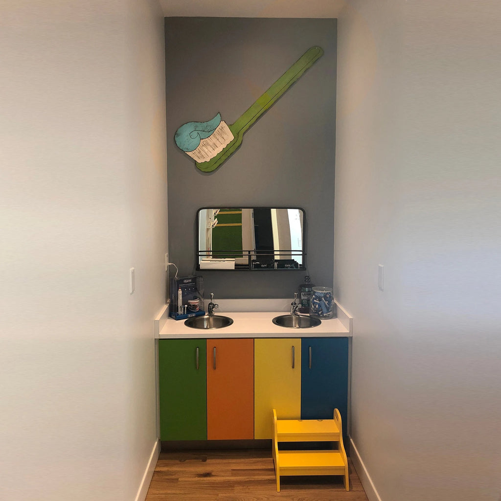 Toothbrush Wall Art - Haven America