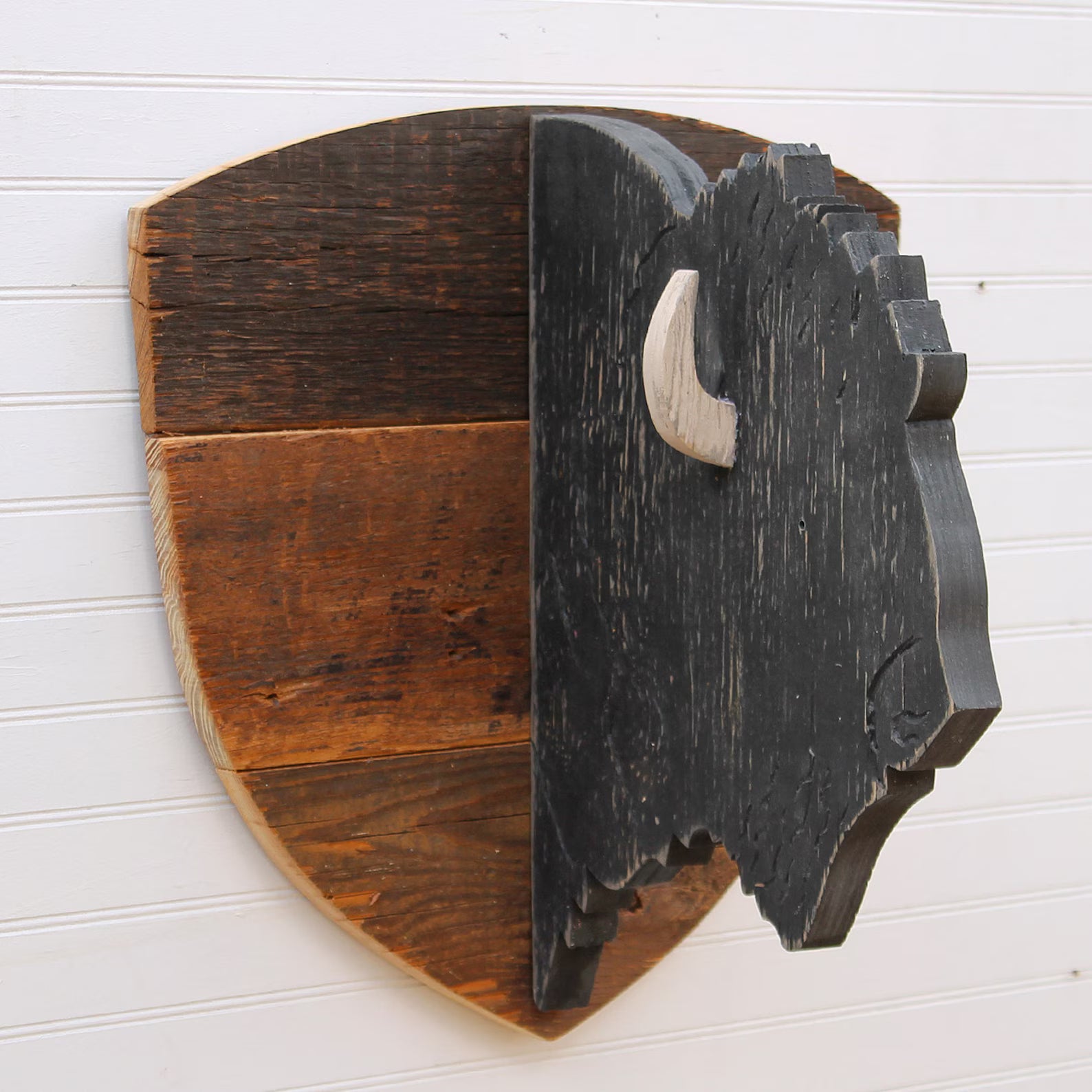 American Buffalo Trophy Head Wall Decor - Haven America