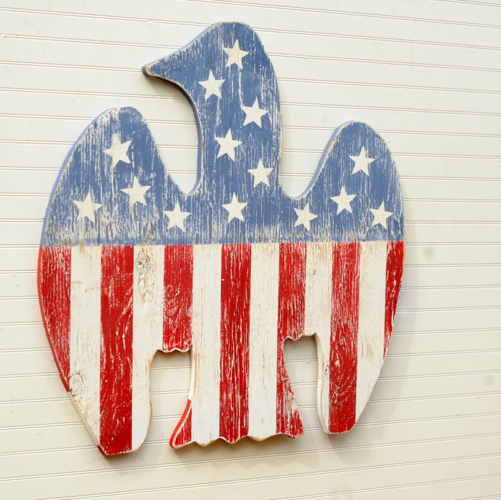 Stars and Stripes Eagle Art - Haven America