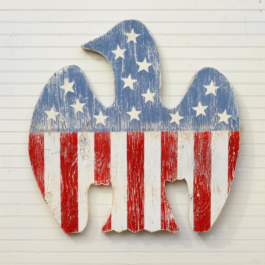 Stars and Stripes Eagle Art - Haven America