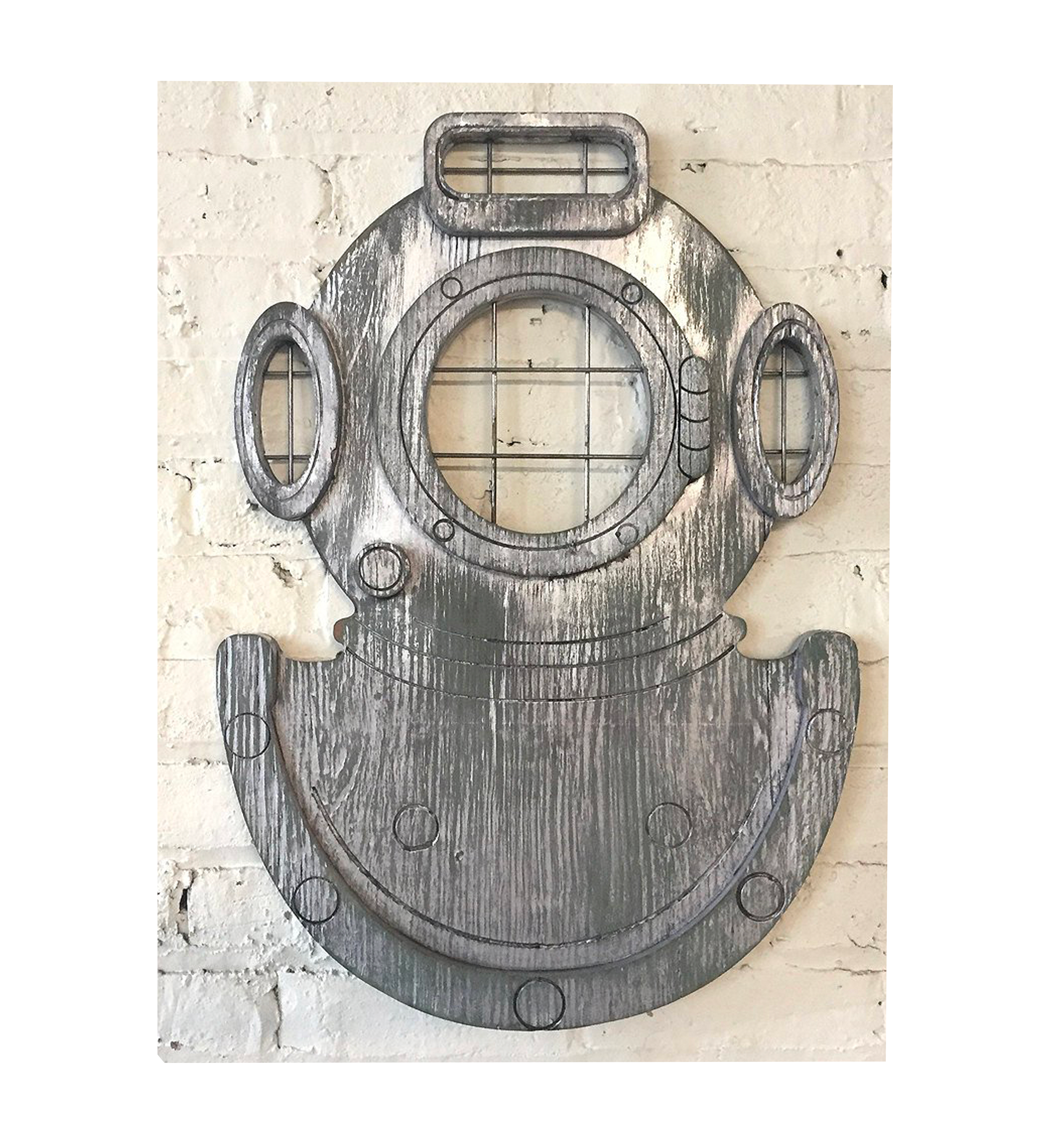Deep Sea Dive Helmet Wall Art
