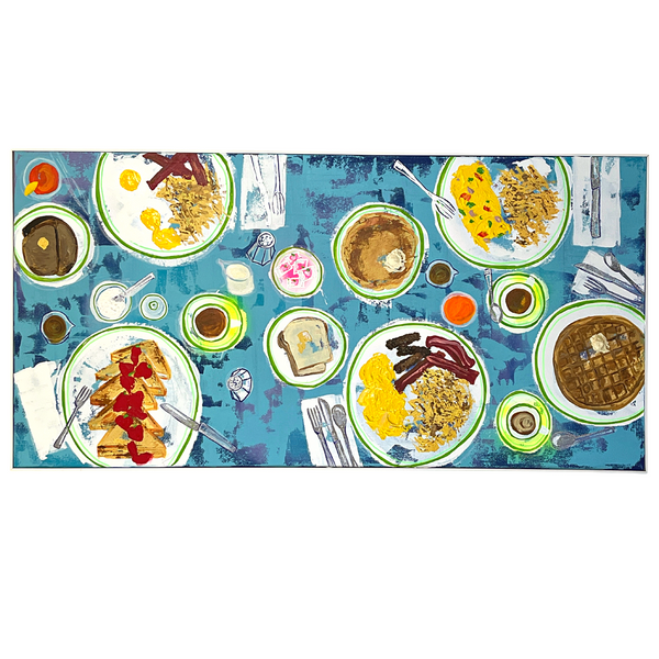 Breakfast Diner Painting