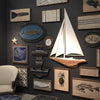 Sailboat Wooden Two Piece Wall Art - Haven America