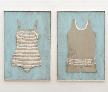 Beach Girl and Nautical Man Swimsuit Set - Haven America