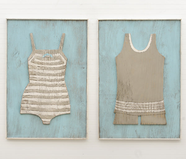 Beach Girl and Nautical Man Swimsuit Set - Haven America