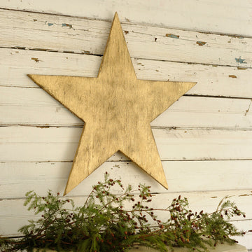 Big Five Point Wooden Star 30