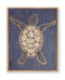 Carved Wooden Sea Turtle Framed Wall Art - Haven America