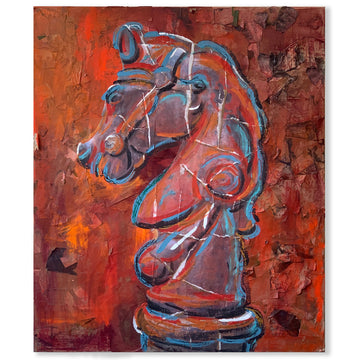 Decatur Horse Post Painting