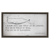 Classic Moby Quote Whale Wall Art Print