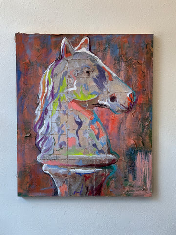 Dauphine Street Horse Painting