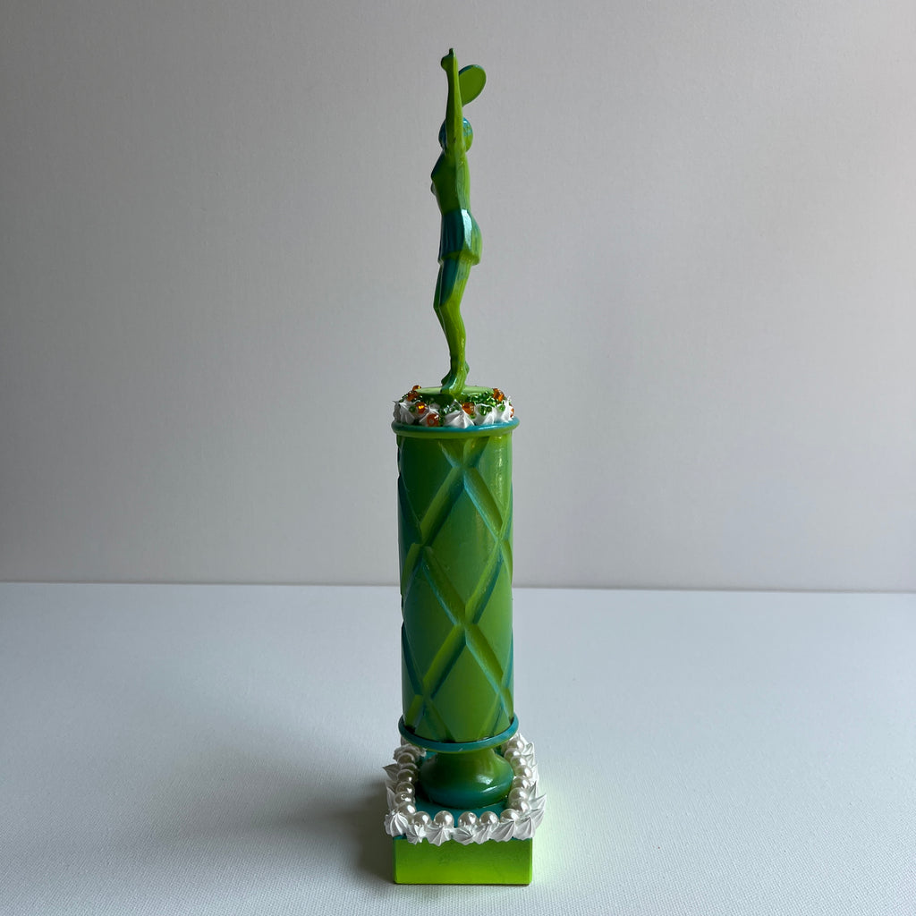 Tennis Trophy Sculpture Blue | Life Series